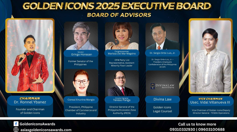 Golden Icons 2025 Executive Board